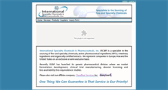 Desktop Screenshot of ischem.com